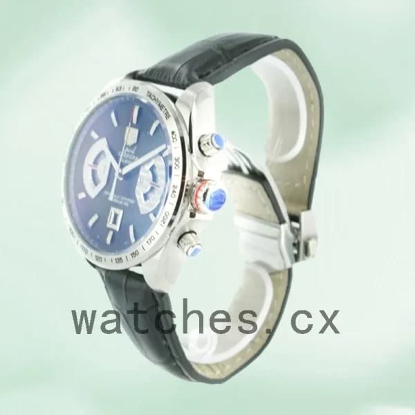 Tag Heuer Carrera 43mm CAV511A.FC6225 Men's Black Dial - Image 3