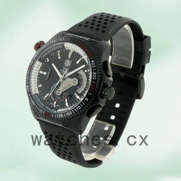 Tag Heuer Carrera CAV5185.FT6020 Men's 43mm Black Dial Japanese Quartz - Image 3
