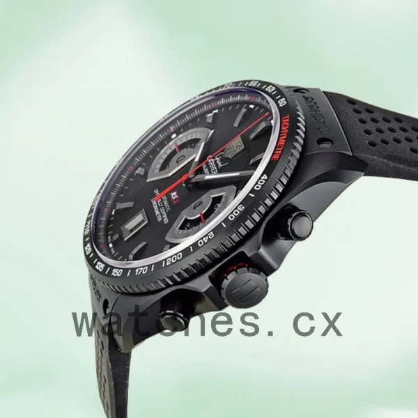 Tag Heuer Grand Carrera 43mm CAV518B.FT6016 Men's Black-tone - Image 3