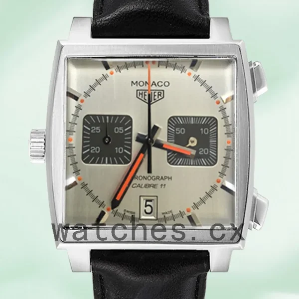 Tag Heuer Monaco Men's CAW211C.FC6241 40mm Grey Dial