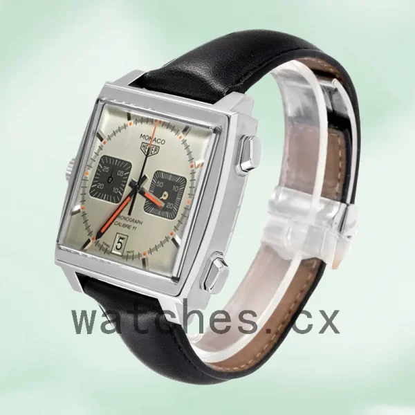 Tag Heuer Monaco Men's CAW211C.FC6241 40mm Grey Dial - Image 3
