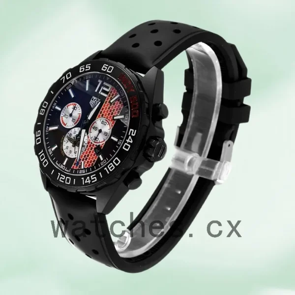Tag Heuer Formula 1 CAZ101AD.FT8024 Men's 43mm Rubber Band - Image 3