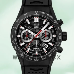 Tag Heuer Carrera CBG2090.FT6145 Men's 43mm Quartz Black Dial