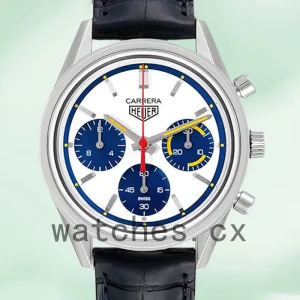 Tag Heuer Carrera CBK221C.FC6488 43mm Men's Leather Strap Japanese Quartz