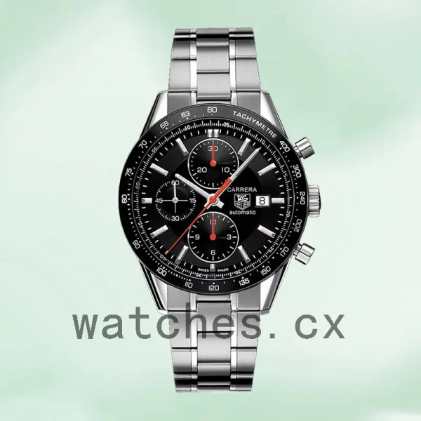 Tag Heuer Carrera Men's 43mm CV2014.BA0794 Automatic - Image 2