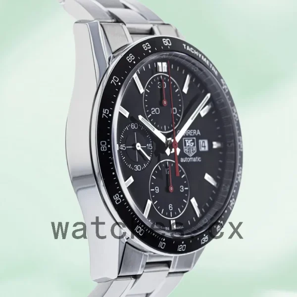 Tag Heuer Carrera Men's 43mm CV2014.BA0794 Automatic - Image 3