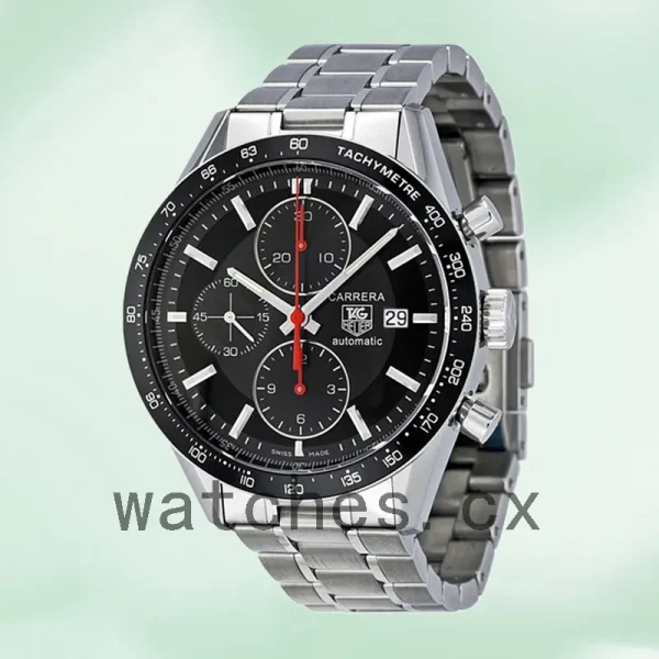 Tag Heuer Carrera Men's 43mm CV2014.BA0794 Automatic - Image 4