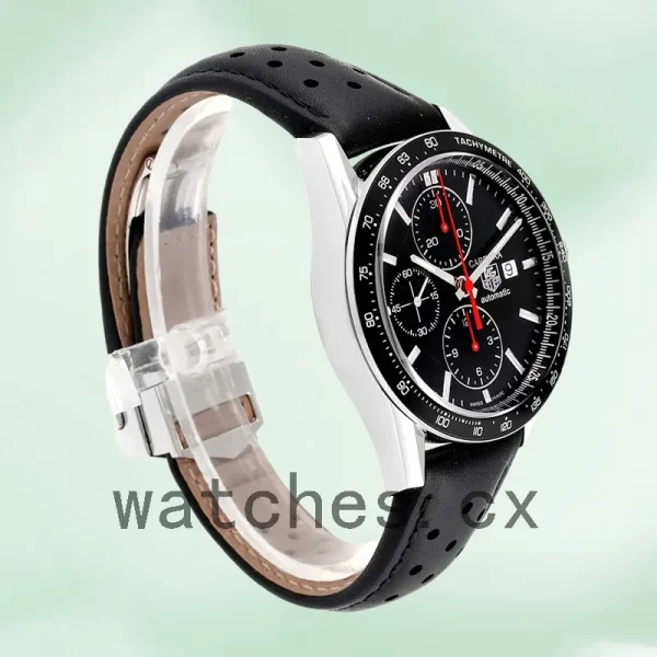 Tag Heuer Carrera 43mm CV2014.FC6233 Men's Silver-tone - Image 4