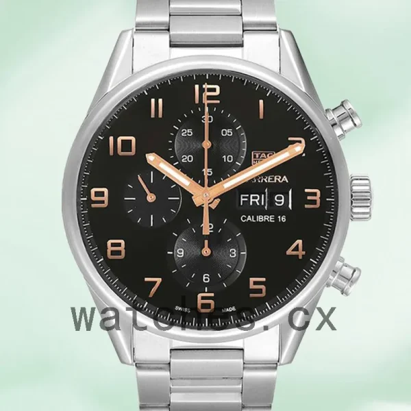 Tag Heuer Carrera 43mm CV2A1AB.BA0738 Men's Bracelet Quartz