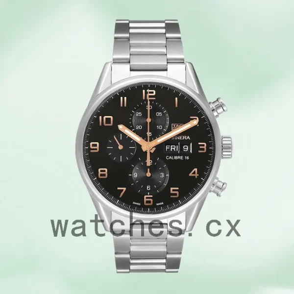 Tag Heuer Carrera 43mm CV2A1AB.BA0738 Men's Bracelet Quartz - Image 2
