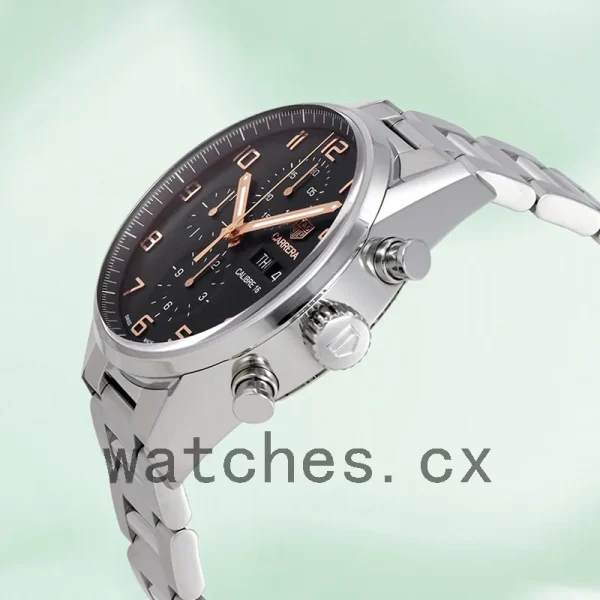 Tag Heuer Carrera 43mm CV2A1AB.BA0738 Men's Bracelet Quartz - Image 4