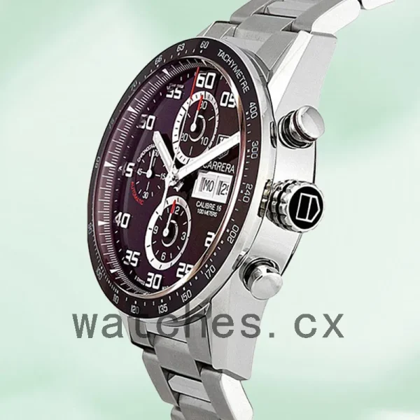 Tag Heuer Carrera 43mm CV2A1S.BA0799 Men's Silver-tone - Image 3