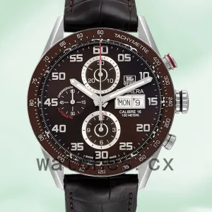 Tag Heuer Carrera CV2A1S.FC6236 43mm Men's Brown Dial
