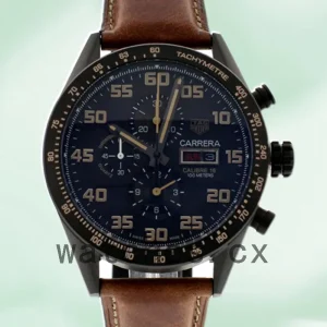 Tag Heuer Carrera Men's 43mm CV2A84.FC6394 Black Black Dial