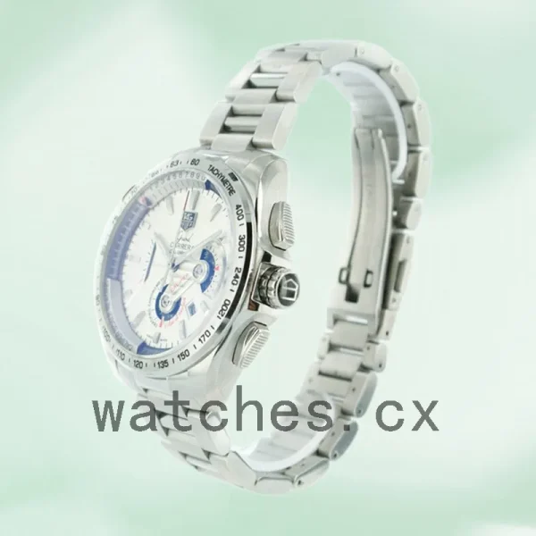 Tag Heuer Carrera 43mm Men's CarreraWSB002 Silver-tone - Image 3