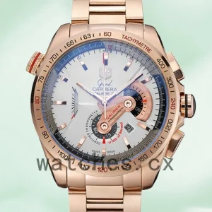 Tag Heuer Grand Carrera 43mm Men's GrandCarreraWSB-005 Rose Gold-tone Bracelet
