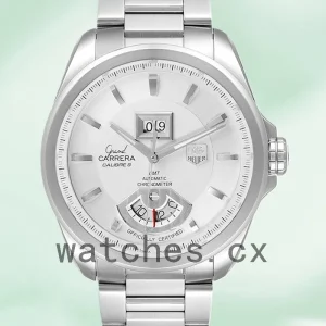 Tag Heuer Carrera Men's WAV5112.BA0901 43mm Silver-tone