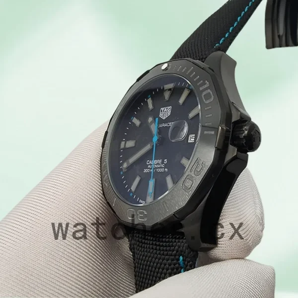 Tag Heuer Aquaracer WBD218C.FC6447 43mm Men's Black Dial - Image 3