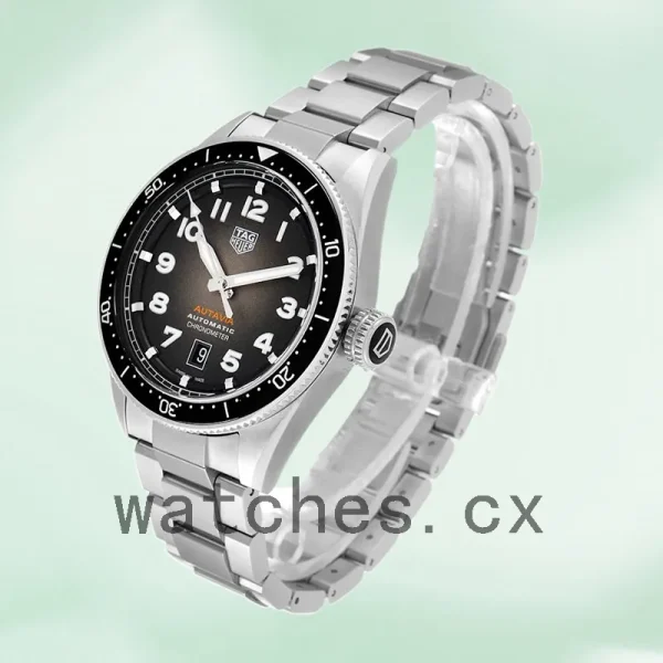 Tag Heuer Autavia 44mm Men's WBE5114.EB0173 Bracelet Silver-tone - Image 3