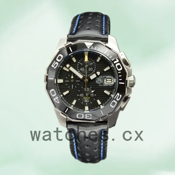 Tag Heuer Aquaracer CAY211A.FC6361-002 43mm Men Silver-tone - Image 2