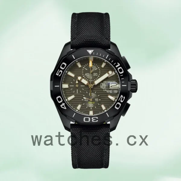 Tag Heuer Aquaracer Men CAY218A-002 43mm Strap - Image 2