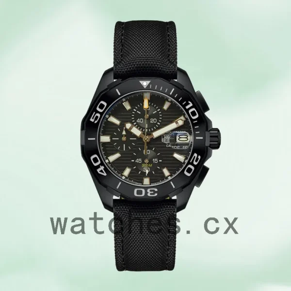 Tag Heuer Aquaracer Men CAY218A.FC6361-001 43mm Strap - Image 2