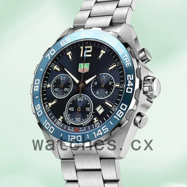 Tag Heuer Formula 1 43mm Men CAZ1011-001 Silver-tone - Image 3