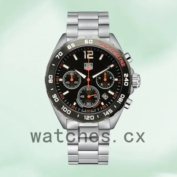 Tag Heuer Formula 1 Men CAZ1014-001 43mm Silver-tone Quartz - Image 2