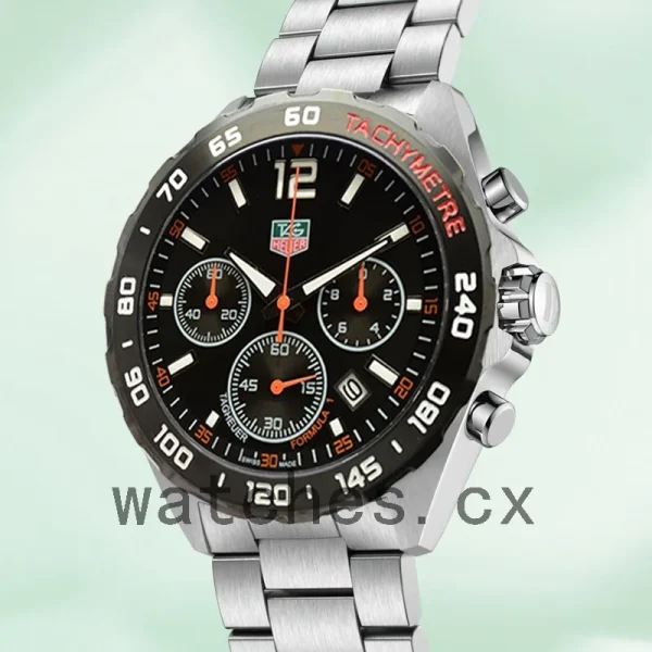 Tag Heuer Formula 1 Men CAZ1014-001 43mm Silver-tone Quartz - Image 3