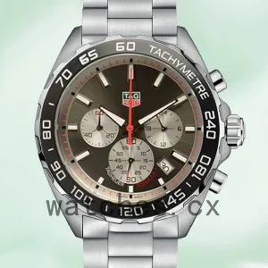 Tag Heuer Formula 1 CAZ1018-001 43mm Men Silver-tone Bracelet