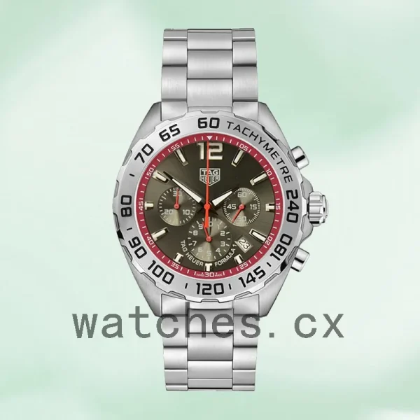 Tag Heuer Formula 1 43mm CAZ101Y-001 Men Silver-tone - Image 2