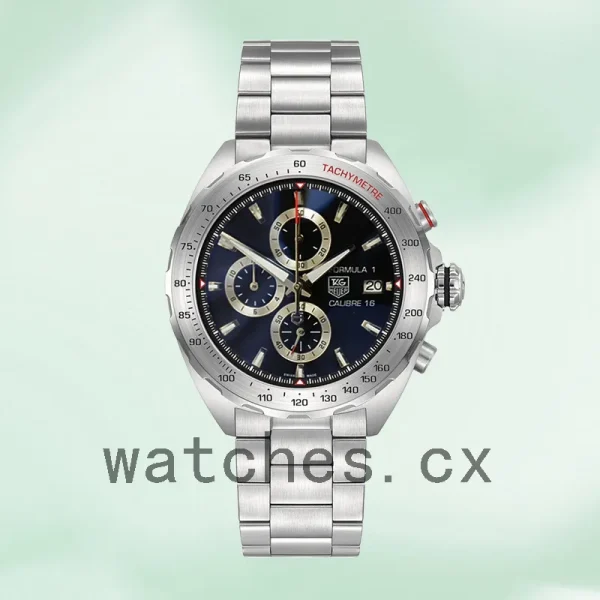 Tag Heuer Formula 1 Men 43mm CAZ2010.BA0876 Black Dial Bracelet - Image 2