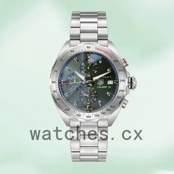 Tag Heuer Formula 1 CAZ2015-002 43mm Men Green Dial - Image 2