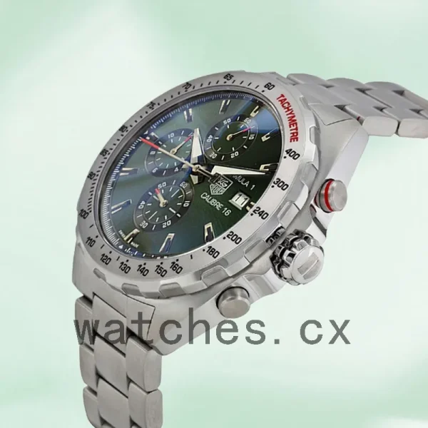 Tag Heuer Formula 1 CAZ2015-002 43mm Men Green Dial - Image 3