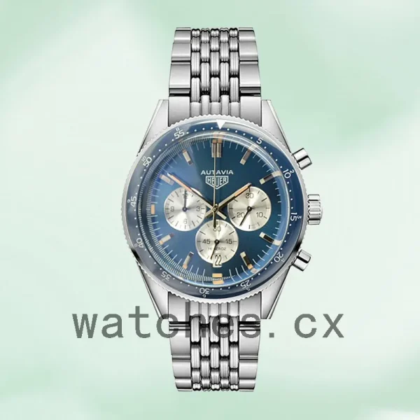 Tag Heuer Autavia Men CBE2111-002 43mm Silver-tone - Image 2