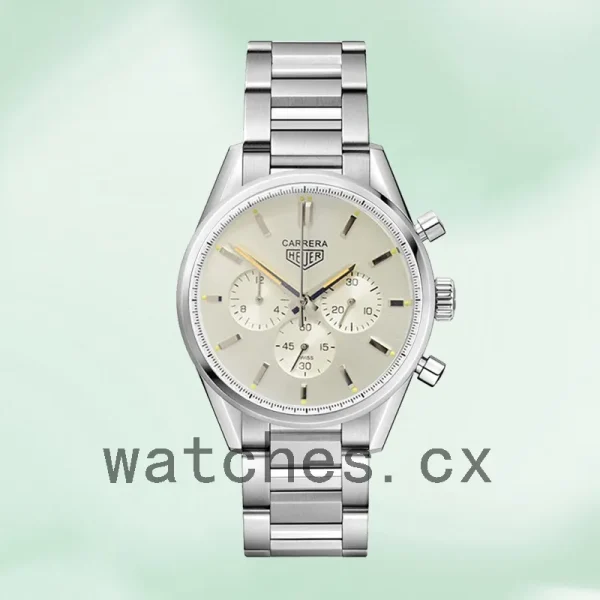 Tag Heuer Carrera CBK221B.FC6479-001 43mm Men Bracelet - Image 2