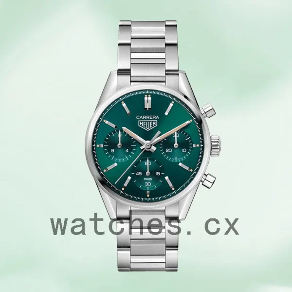 Tag Heuer Carrera Men 43mm CBK221F.FC6479-002 Silver-tone Bracelet - Image 2