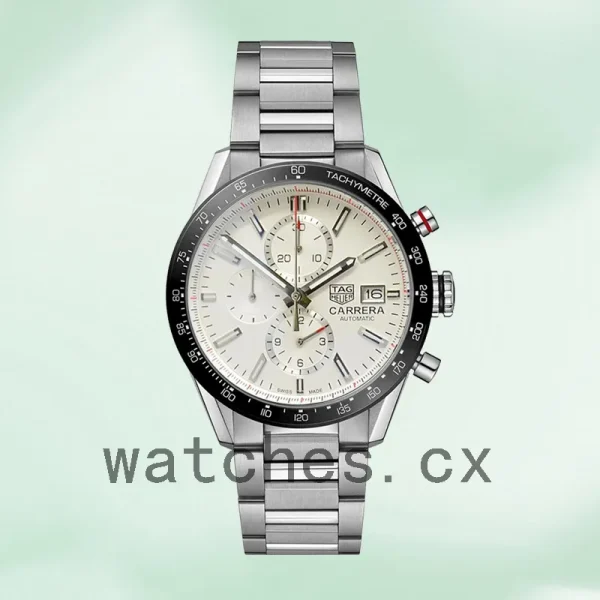 Tag Heuer Carrera CBM2110-001 43mm Men Bracelet Quartz - Image 2