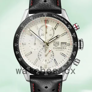 Tag Heuer Carrera 43mm Men CBM2110-003 White Dial