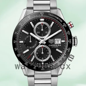 Tag Heuer Carrera 43mm Men CBM2110.BA0651 Black Dial