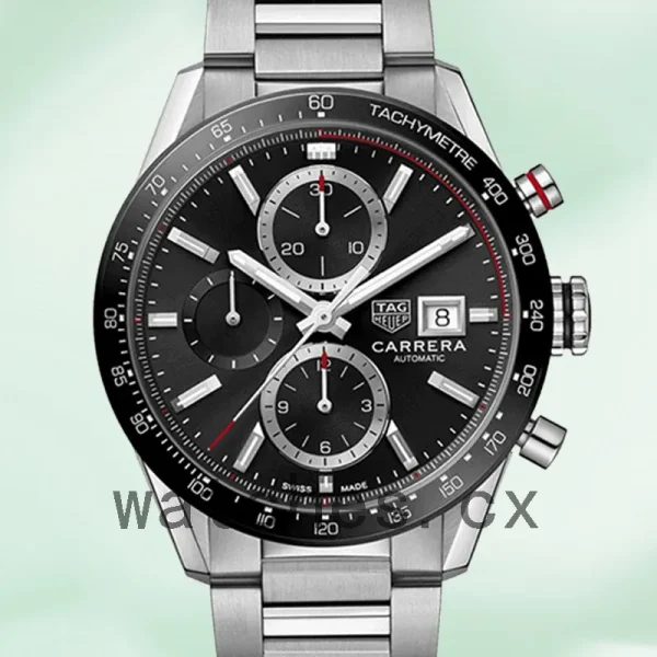 Tag Heuer Carrera 43mm Men CBM2110.BA0651 Black Dial