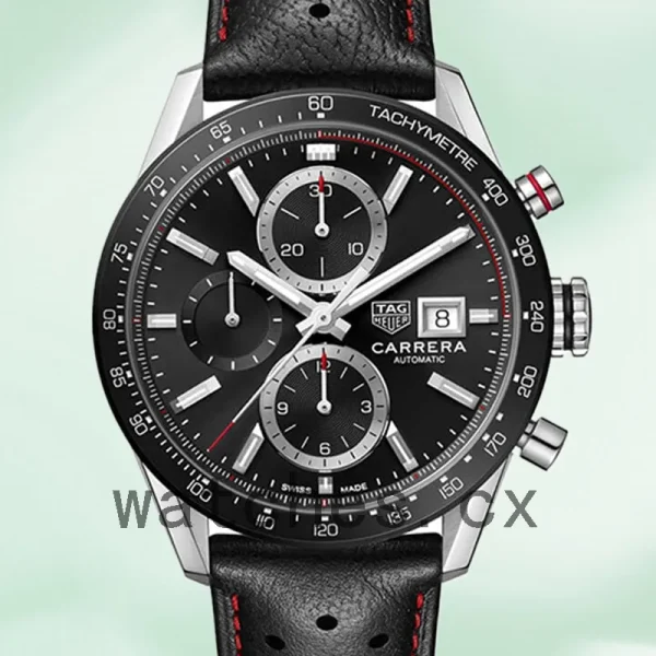 Tag Heuer Carrera Men 43mm CBM2110.FC6454 Quartz Black Dial