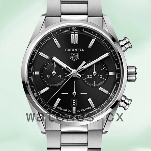Tag Heuer Carrera 43mm Men CBN2010.BA0642 Black Dial Quartz