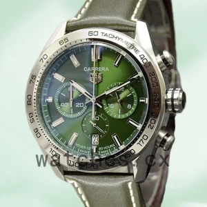 Tag Heuer Carrera 43mm Men CBN2A10.BA0643-001 Green Dial