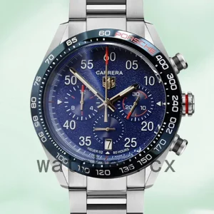 Tag Heuer Carrera Men CBN2A1F-001 43mm Blue Dial Silver-tone