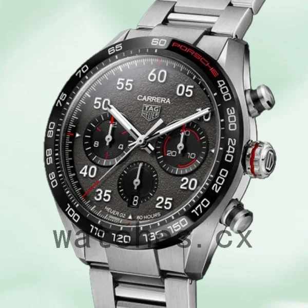 Tag Heuer Carrera CBN2A1F.BA0643 Men 43mm Silver-tone Bracelet - Image 3