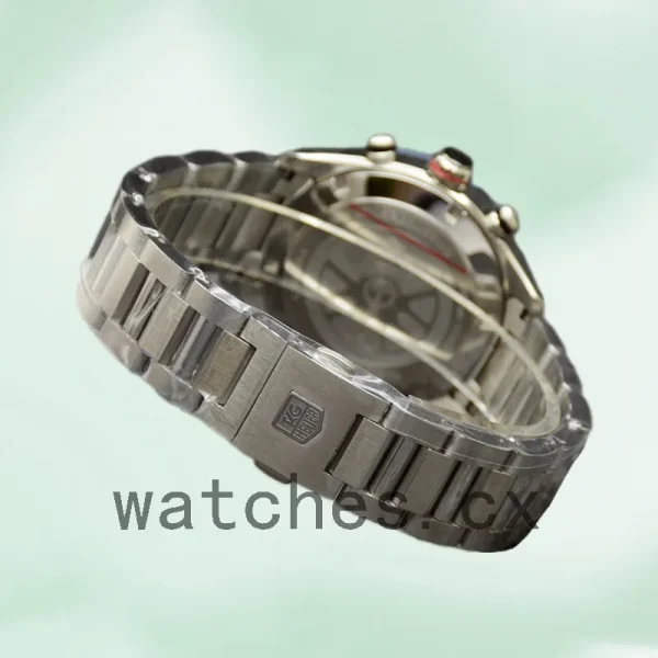 Tag Heuer Carrera CBN2A1F.BA0643 Men 43mm Silver-tone Bracelet - Image 4