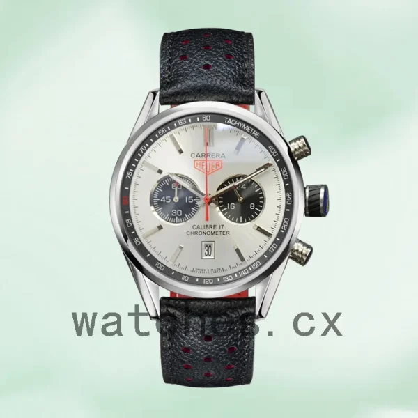 Tag Heuer Carrera Men 43mm CV2119.FC6310 Silver-tone - Image 2