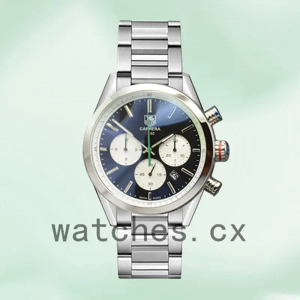 Tag Heuer Carrera Men CarreraBKSB-010 43mm Quartz - Image 2