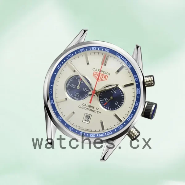 Tag Heuer Carrera Men 43mm CarreraWSB-009 Silver-tone Bracelet - Image 3